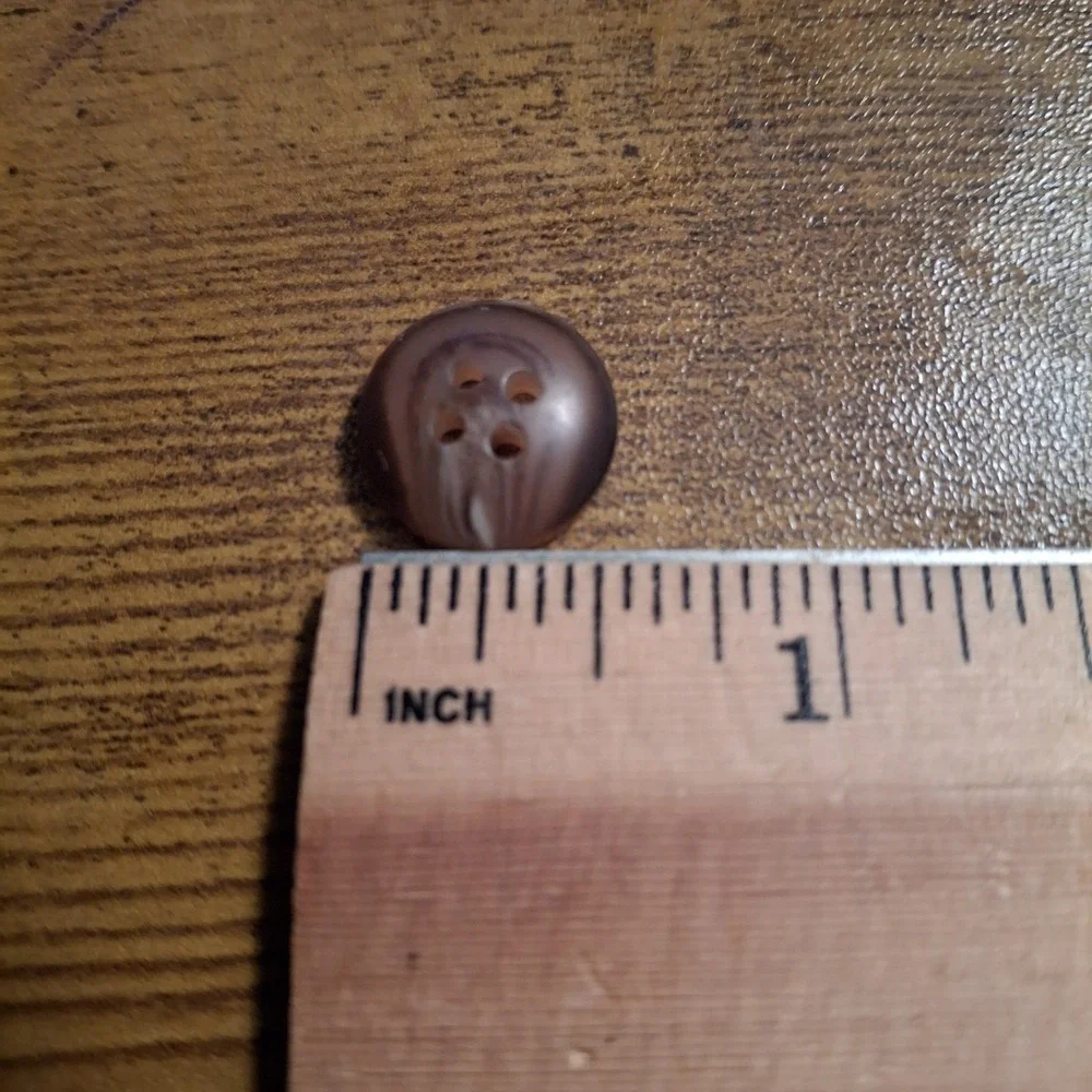Set of 11 Brown Replacement Buttons For A  Men's Ralph Lauren Wool Jacket